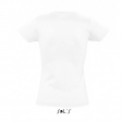 Женская футболка SOL’S IMPERIAL WOMEN, белого цвета