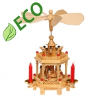 Новогодняя карусель со свечами