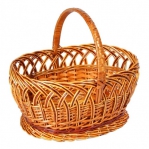 Корзина ручного плетения