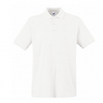 Тенниска Premium Polo (Fruit of the Loom), белая