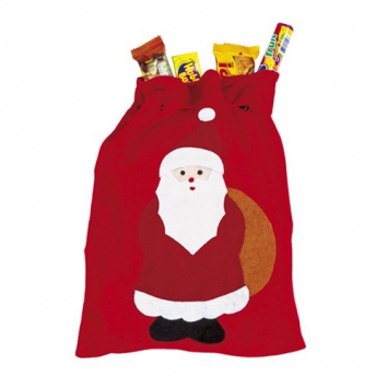 Новогодний мешок с Дедом Морозом
