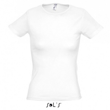 Женская футболка MIAMI белого цвета