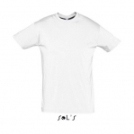 Футболка унисекс SOL’S REGENT, белого цвета