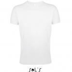 Мужская футболка SOL'S REGENT FIT 00553 белого цвета