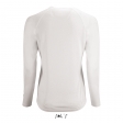 Женская спортивная футболка с длинным рукавом SPORTY LSL WOMEN-02072 белая