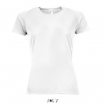  Футболка SPORTY WOMEN белого цвета